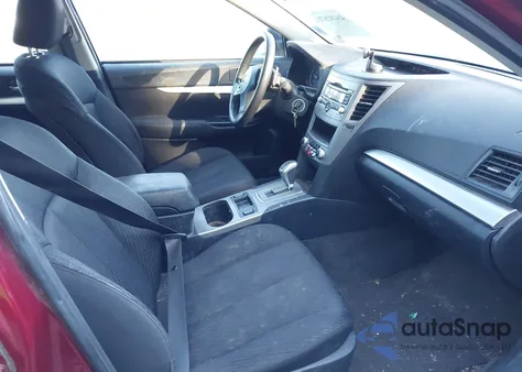 2012 Subaru Outback 2.5I z USA, uszkodzony, nr VIN 4S4BRBAC2C3249465